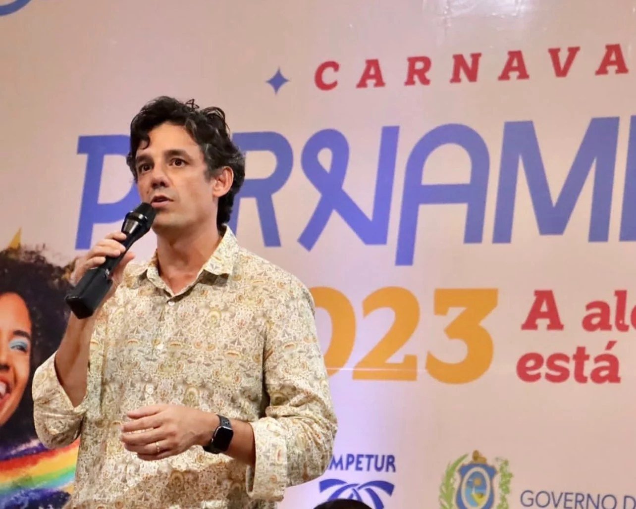 Daniel Coelho, secretário de Turismo e Lazer de Pernambuco